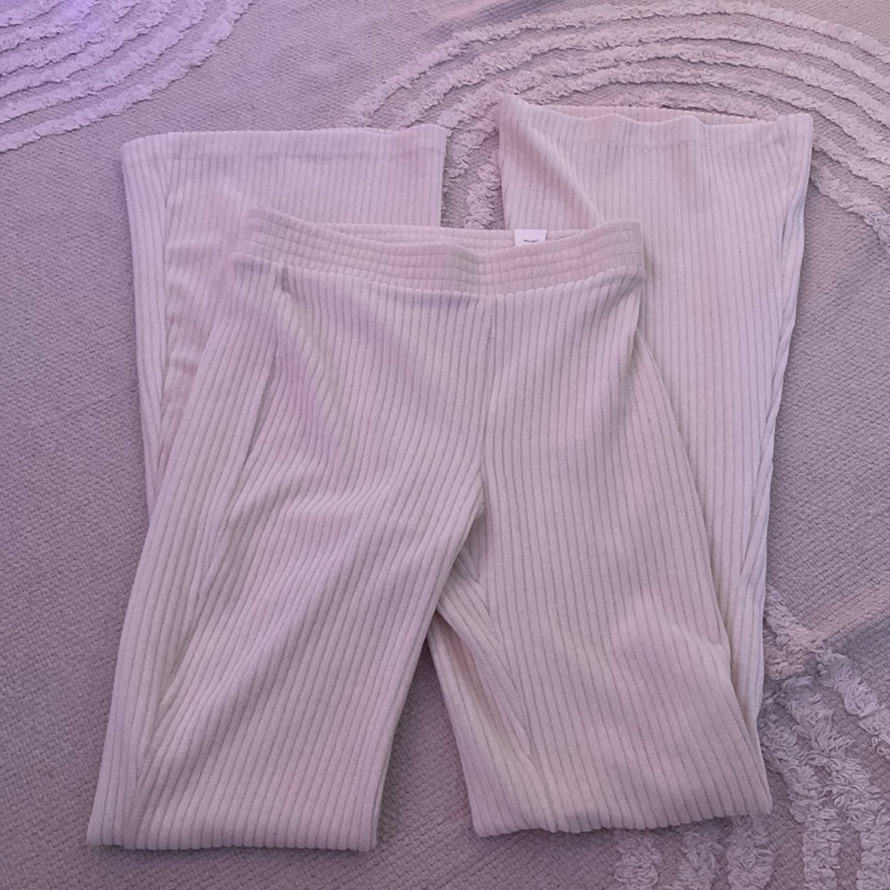 Aerie Ribbed Flare Pants